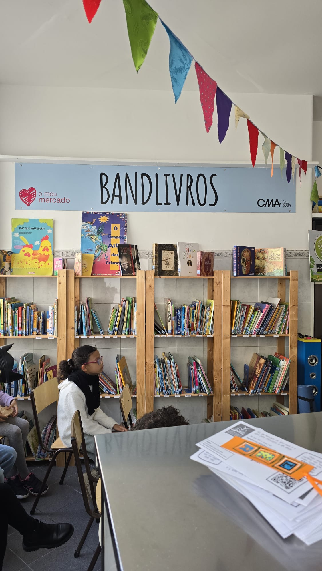 Espaço Bandlivros - Mercado Municipal de Almada