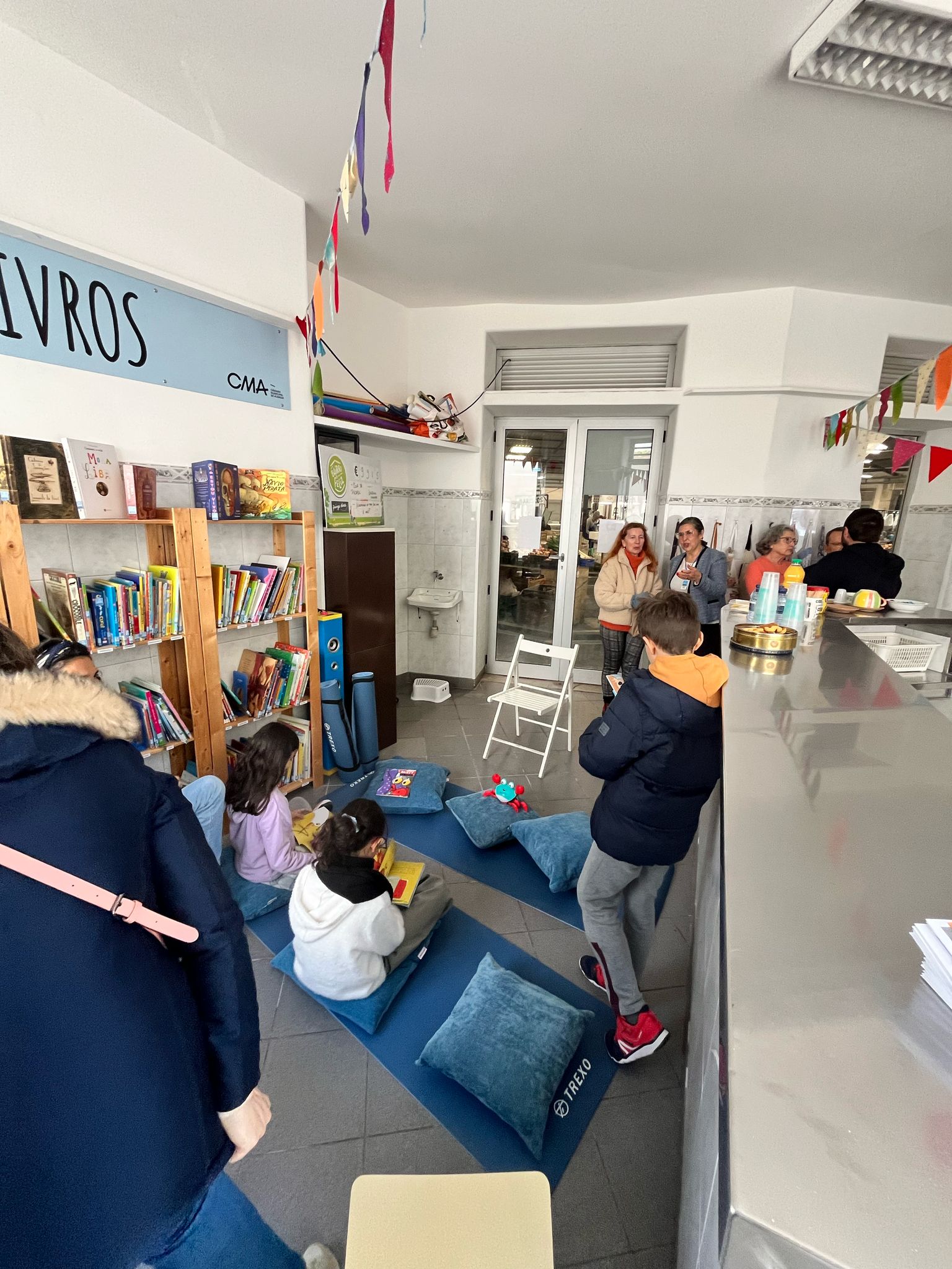 Espaço Bandlivros - Mercado Municipal de Almada
