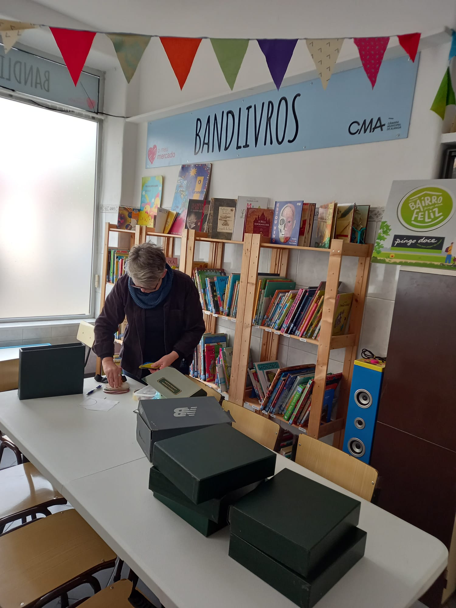 Espaço Bandlivros - Mercado Municipal de Almada