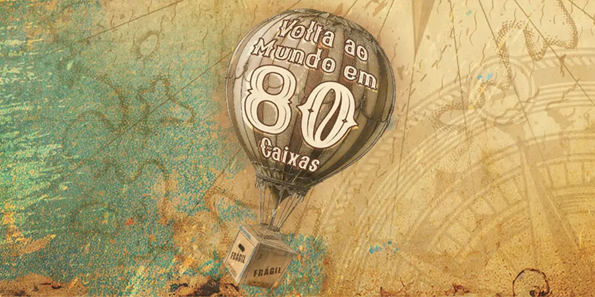 Teatro - Volta ao Mundo em 80 Caixas . Teatro Extremo e Markeliñe