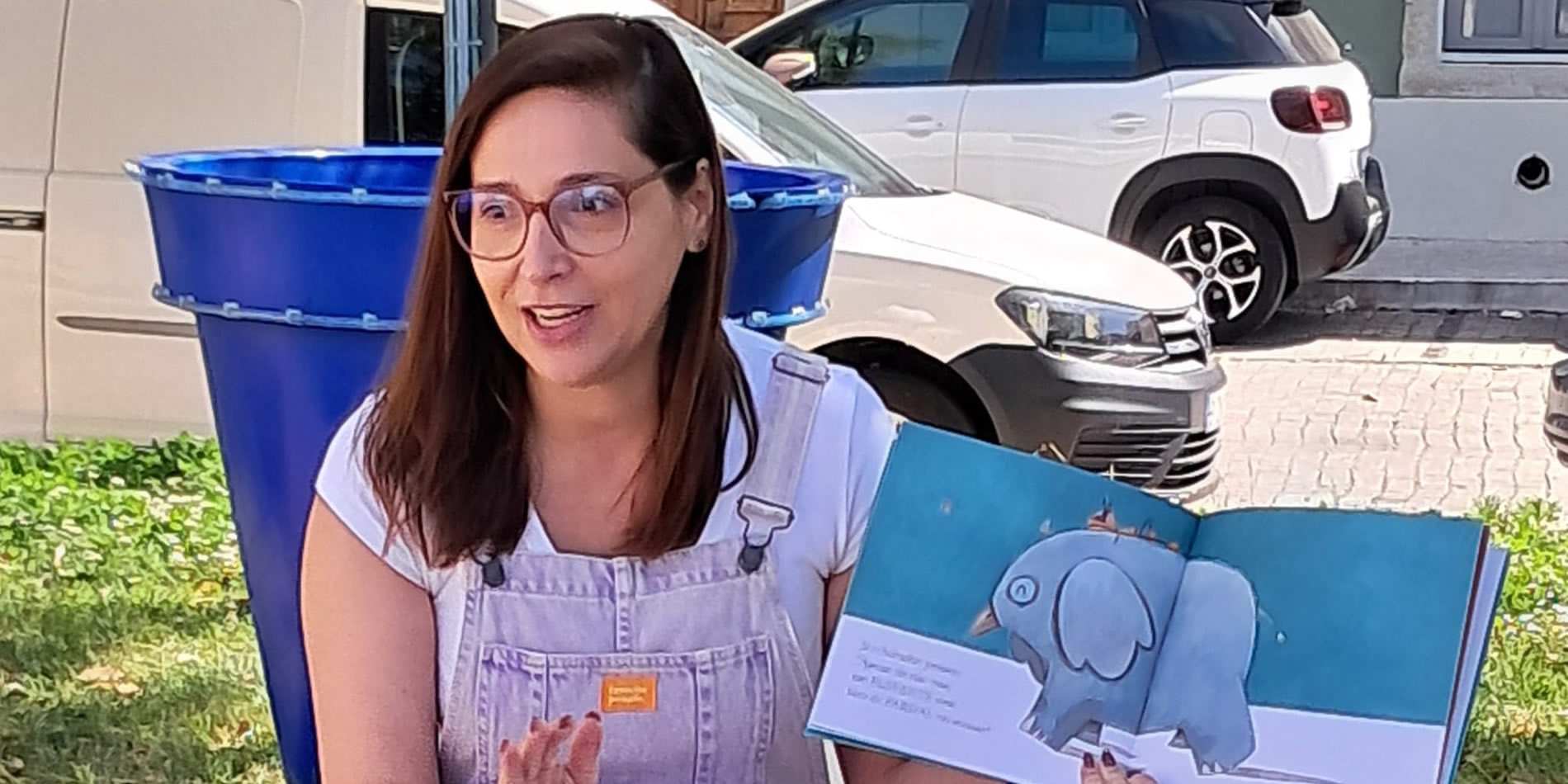 Hora do Conto com Estefânia Oliveira no Mercado Municipal de Almada